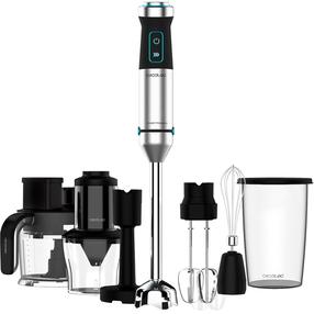 Ручной блендер Cecotec Power TitanBlack 1500 XL, серебристый цв./черный цв.