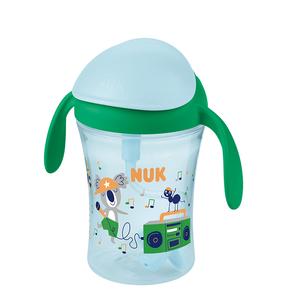 Bērnu pudelīte Nuk Motion Cup, 230 ml, 8 mēn., polipropilēns (pp), tirkīza krās.