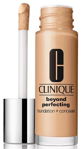 Skystas makiažo pagrindas Clinique Beyond Perfecting Foundation + Concealer, cn 32 buttermilk, 30 ml