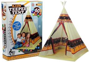 TIPI палатка для детей Lean Toys Indian, 100 см x 100 см