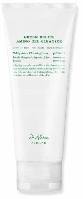 Veido prausiklis, gelis Dr. Althea Green Relief Amino, 100 ml
