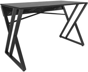 Rašomasis stalas Kalune Design Gyza 322RTC1303, 120 cm x 60 cm, 75 cm, juoda sp.
