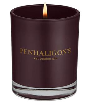 Svece, aromātiskā Penhaligon´s Corinth linen, 40 h, 200 g, brūna krās.