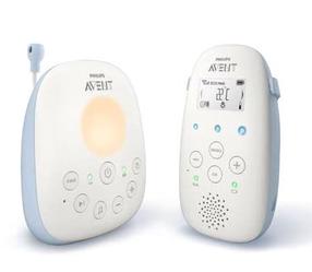Bērnu uzraudzības ierīces Philips Avent SCD715/26, zila krās./balta krās.