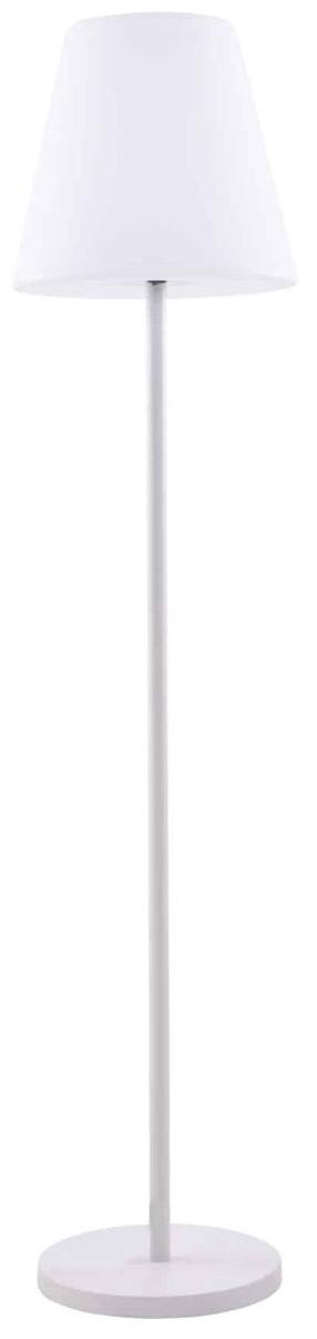 Pastatomas lauko šviestuvas AZzardo Havana, 24W, E27, IP44, balta sp., 34.5 cm x 152 cm