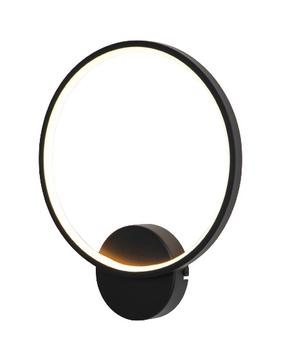 Šviestuvas sieninis Domoletti Ajacco CL21008C-1W D20, LED, 3000 °K x 10.5 W, juoda sp. / juoda sp.