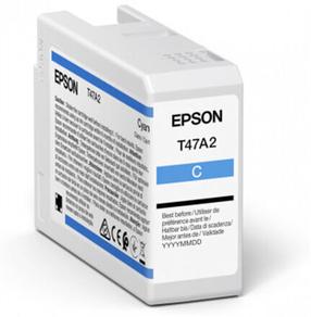 Printera kasetne Epson UltraChrome Pro 10 T47A7, zilganzaļa (cyan) krās., 50 ml