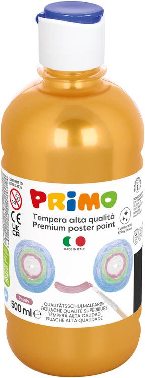 Piešimo rinkinys guašas Primo Premium, 500 ml, geltona sp., 1 sp.