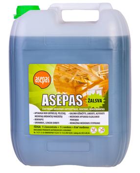 Antiseptikas Asepas, žalsva sp., 10 l