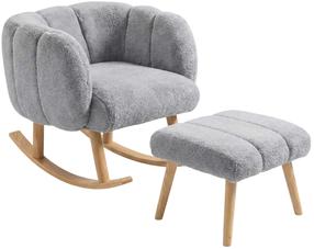 Комплект мебели Hanah Home Lotus, комнатные, коричневый цв./серый цв.