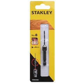 Medienos gręžimo karūna Stanley STA62380, medienai, sraigtinis, hex, 8 mm x 2.8 cm