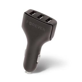 Auto telefona lādētājs Forever CC-05, USB, melna krās.