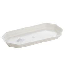 Lėkštelė vazonui Uniplastex Upp, balta sp., 24.2 cm, 24 cm