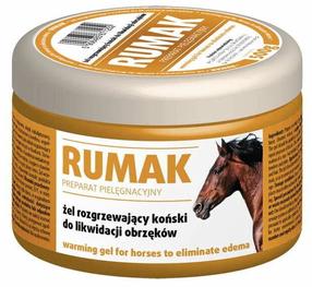 Sildošs gēls tūskas mazināšanai zirgiem Rumak, 0.5 kg