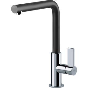 Кухонный смеситель Franke Neptune Evo, черный цв./хромовый цв.