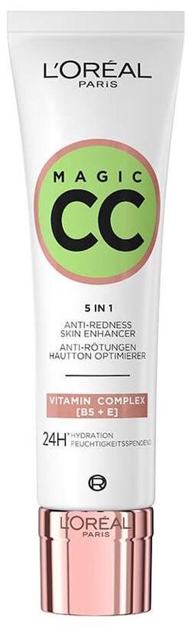 CC kreem L’Oréal Paris Magic CC, SPF 20, green anti-redness, 30 ml