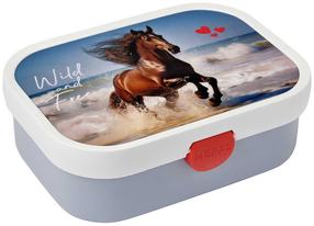 Konteiner toidu jaoks Rosti Mepal Wild Horse, 0.750 l, 17.8 cm x 13.2 cm, sinine v./pruun v./hall v.