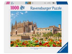 Dėlionė Ravensburger Palma De Mallorca Spanish Landscape, 50 cm x 70 cm, 1000 vnt.