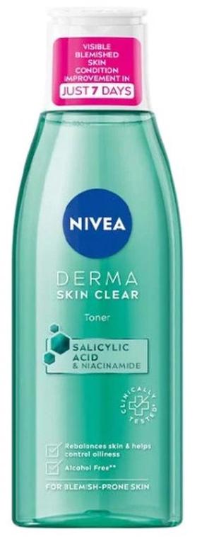 Veido tonikas Nivea Derma Skin Clear, 200 ml