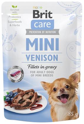 Влажный корм для собак Brit Care Mini Venison, дичь, 0.085 кг
