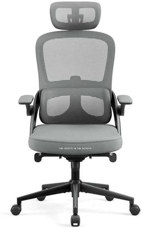 Рабочее кресло Diablo Chairs V-Light, серый цв.