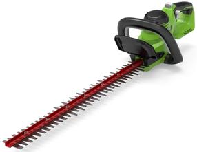 Akumulatora dzīvžoga šķēres Greenworks GD24HT61K2, 24 V
