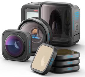 Objektyvų komplektas Gopro HB-Series, juoda sp.