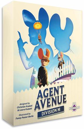 Galda spēle Nerdlab Games Agent Avenue Division M, EN