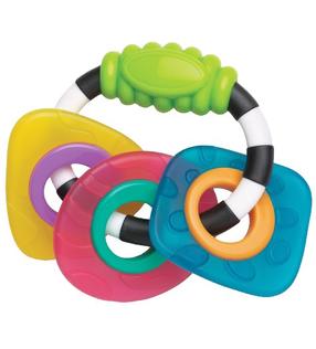 Närimisrõngas Playgro Textured, mitmevärviline
