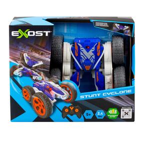 Rc автомобиль Silverlit Exost Stunt Cyclone, синий цв./oранжевый цв.
