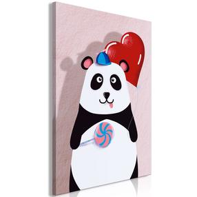 Reprodukcija Artgeist Panda with a Balloon, g-a-0191-b-a, 60 cm x 90 cm