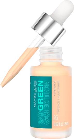 Šķidrā grima bāze Maybelline Green Edition Superdrop Tinted Oil, 25, 20 ml