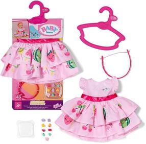 Комплект одежды для куклы Zapf Creation Baby born Pinplay, розовый цв.