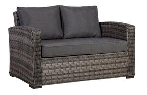 Lauko sofa Home4you Geneva, pilka