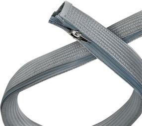 Держатель кабеля Logilink Cable Sleeve 1.0m x 50 mm KAB0073, 1 м, серый цв.