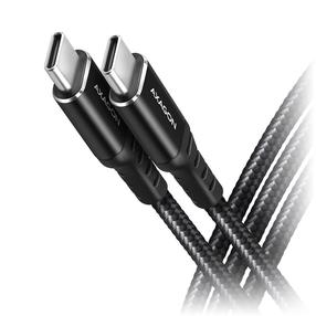 Kabelis Axagon BUCM-CM10AB USB Type-C, USB Type-C, 1 m, melna krās.