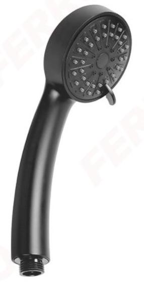 Dušo galvutė Ferro Cortessa S330BL-B, juoda sp., 8.3 cm