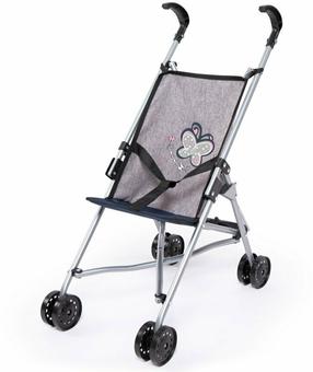 Коляска для кукол Bayer Princess 30527AA, серый цв.