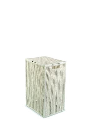 Veļas kaste Curver, 60 l, balta krās., 38.1 cm x 29 cm x 58.6 cm