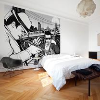 Fototapetas Artgeist New York, Music, Jazz..., 270 cm x 270 cm