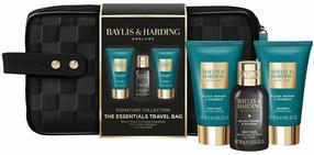 Kūno priežiūros rinkinys vyrams Baylis & Harding Black Pepper & Ginseng, 3 vnt.