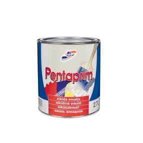Dažai, universalūs Rilak Pentaprim, blizgus, 2.7 l, lašišinė raudona sp.