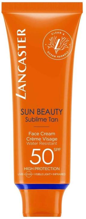 Крем для ухода за загаром Lancaster Sun Beauty Sublime Tan SPF50, 50 мл