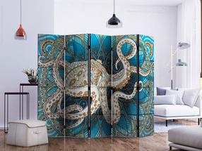 Širma Artgeist Zen Octopus II Paraventtc1879, įvairių spalvų, 225 cm x 172 cm