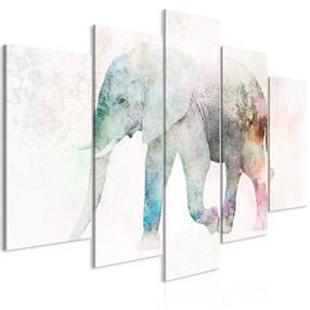 Reprodukcija Artgeist Painted Elephant DKNW0070PWD, 100 cm x 50 cm