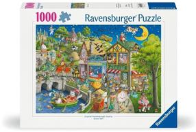Пазл Ravensburger Mother Gooseville, 50 см x 70 см, 1000 шт., многоцветный