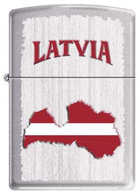 Зажигалка Zippo Lighter 200CI010417, белый цв./серебристый цв./красный цв.