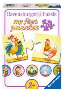 Dėlionė Ravensburger, įvairių spalvų, 18 vnt.