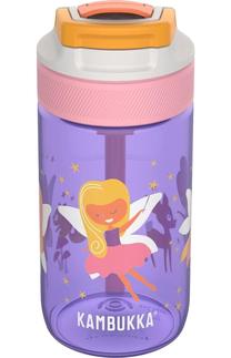 Vaikiška gertuvė Kambukka Lagoon Fairy Wood, 400 ml, 7.1 cm, tritanas, rožinė sp./violetinė sp.