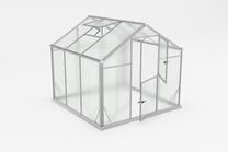 Šiltnamis Gampre Sanus L-5, polikarbonatas, 2.2 x 2.2 m, 6 mm, skaidri sp.